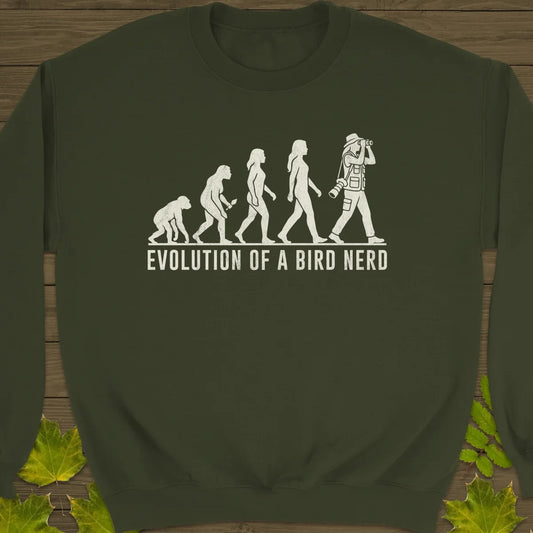 Evolution (Female) Sweatshirt Military Green