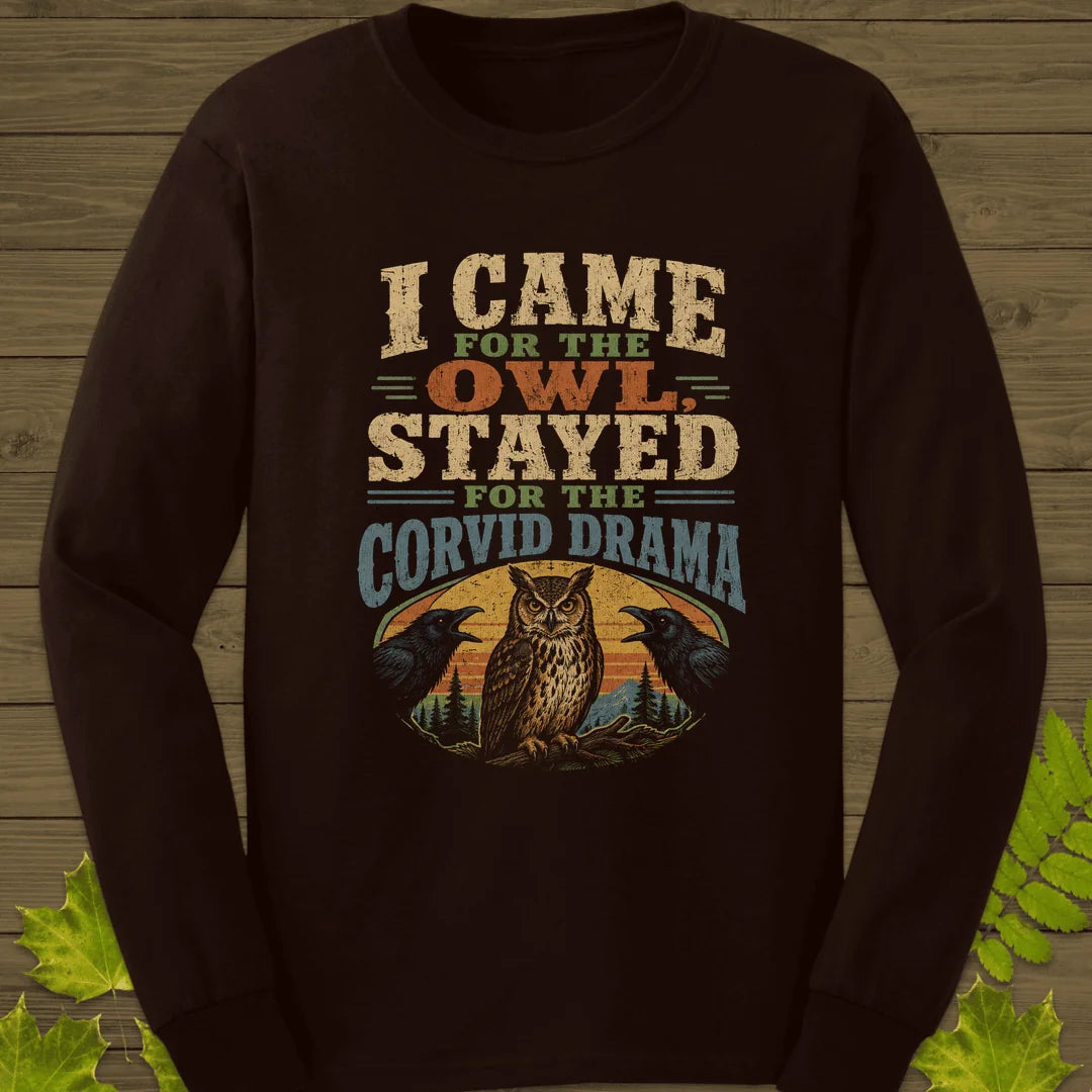 Corvid Drama Club Long Sleeve in Dark Chocolate