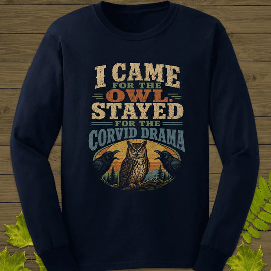 Corvid Drama Club Long Sleeve in Navy