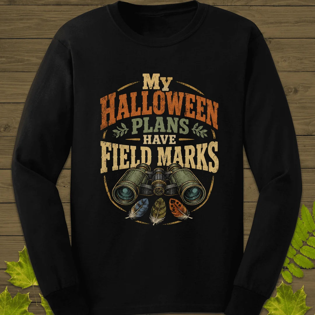 Halloween Field Marks Long Sleeve in Black