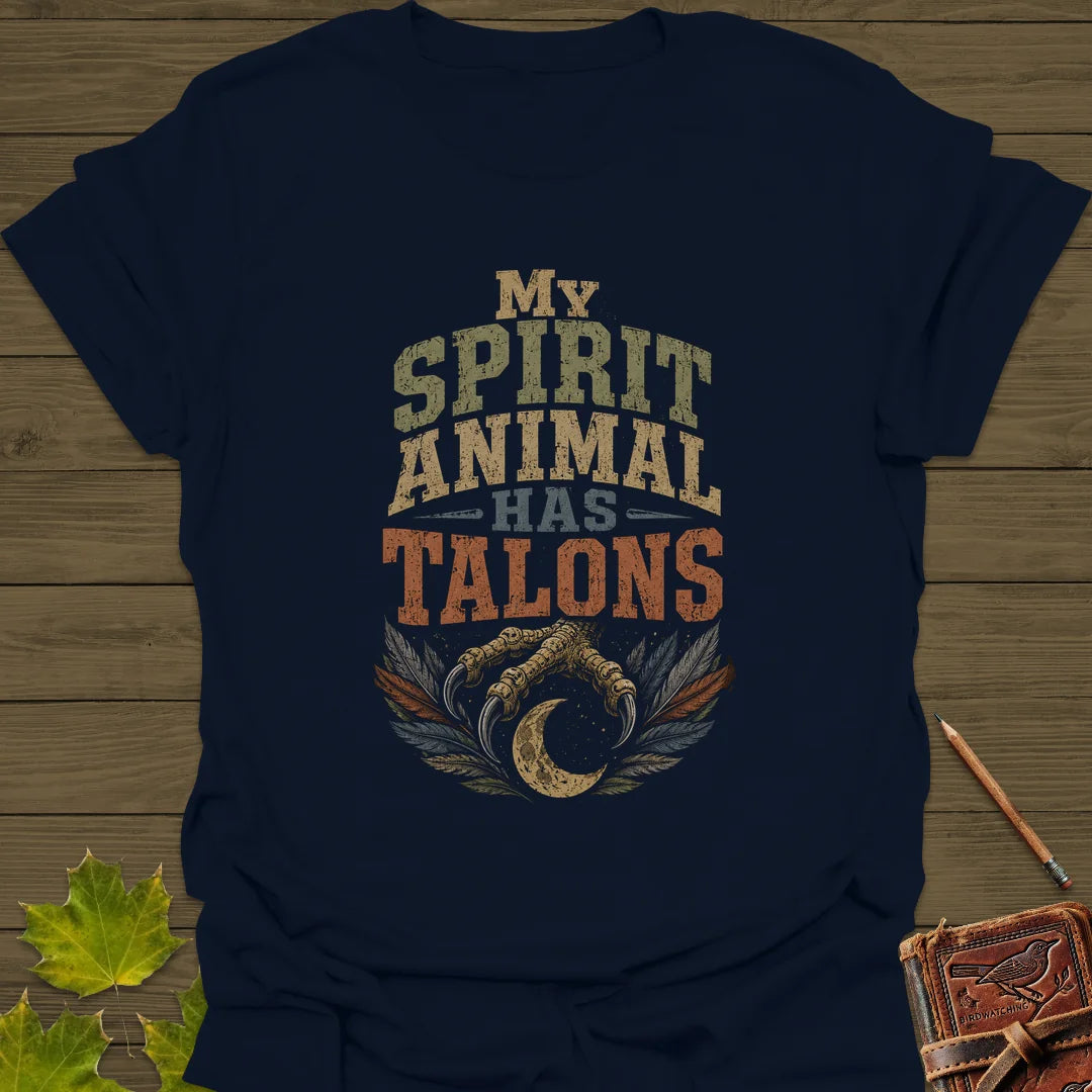 Talons Spirit Animal T-Shirt in Navy