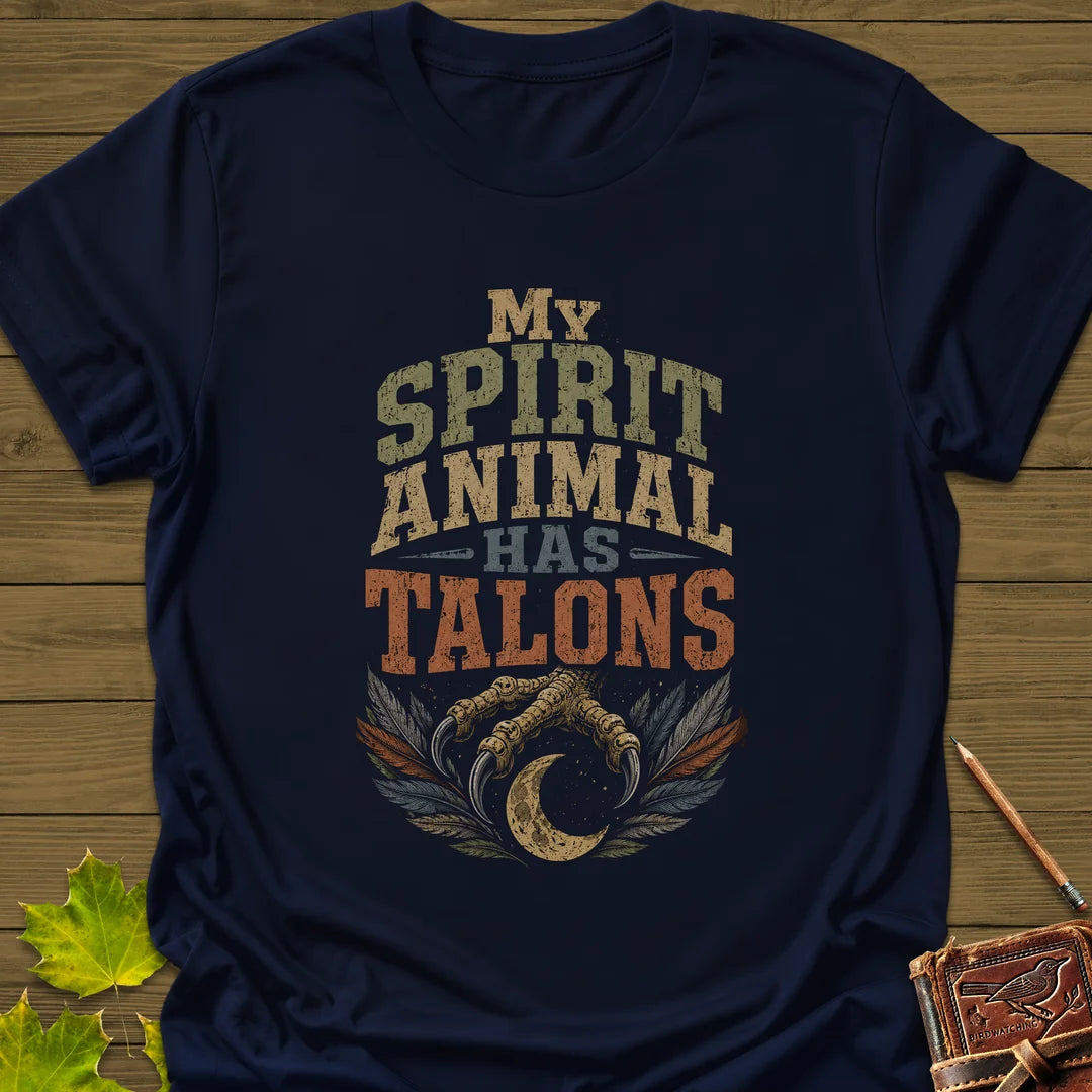 Talons Spirit Animal T-Shirt in Navy