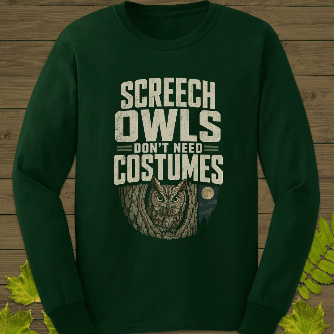 Screech Owls Costumes Long Sleeve in Forest Green