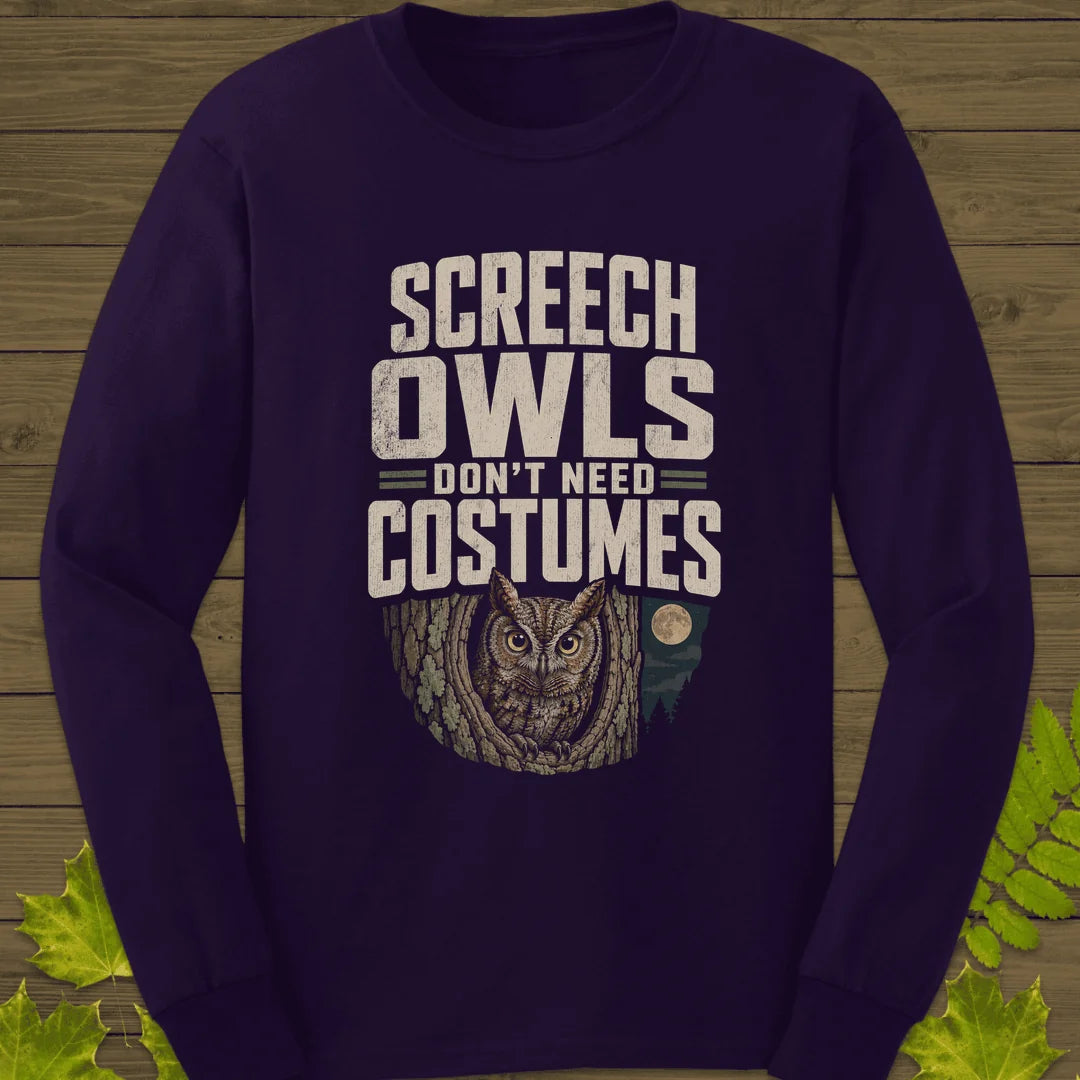 Screech Owls Costumes Long Sleeve in Purple
