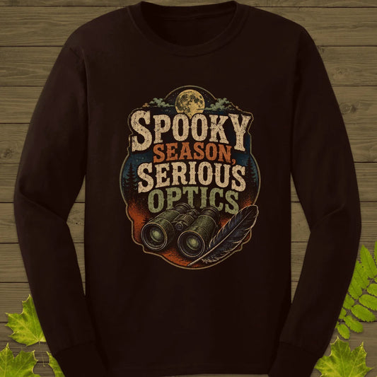Spooky Serious Optics Long Sleeve in Dark Chocolate