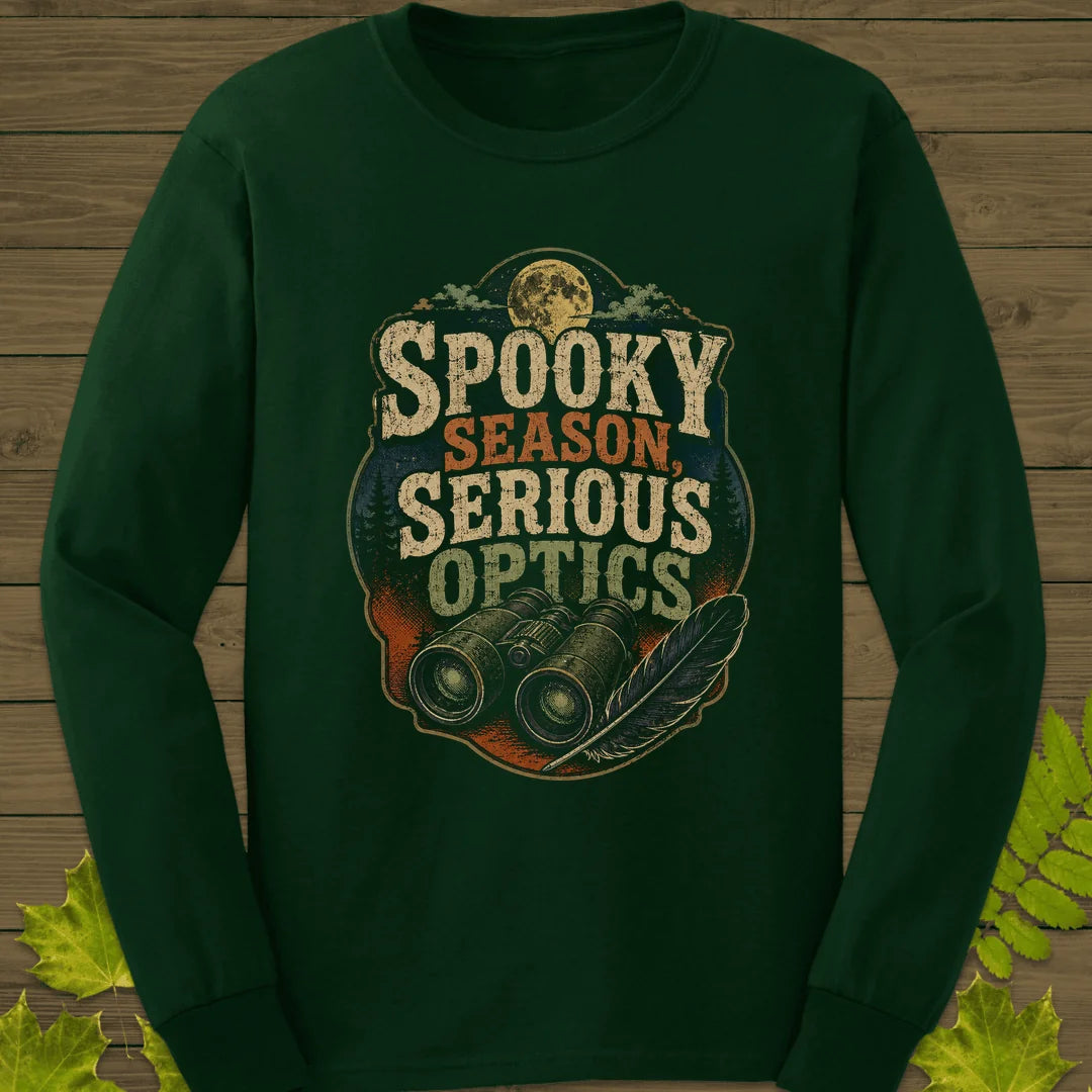 Spooky Serious Optics Long Sleeve in Forest Green