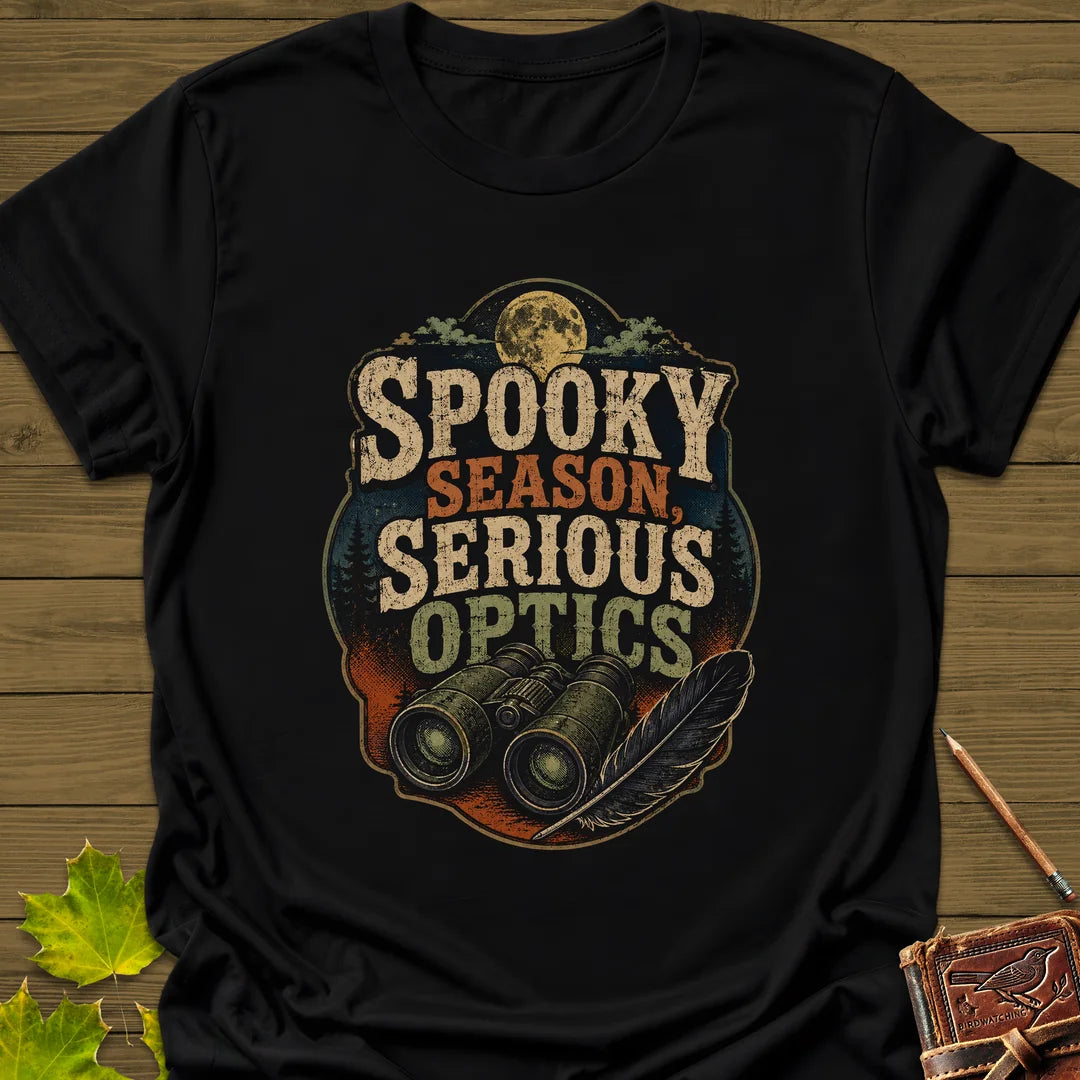 Spooky Serious Optics T-Shirt in Black