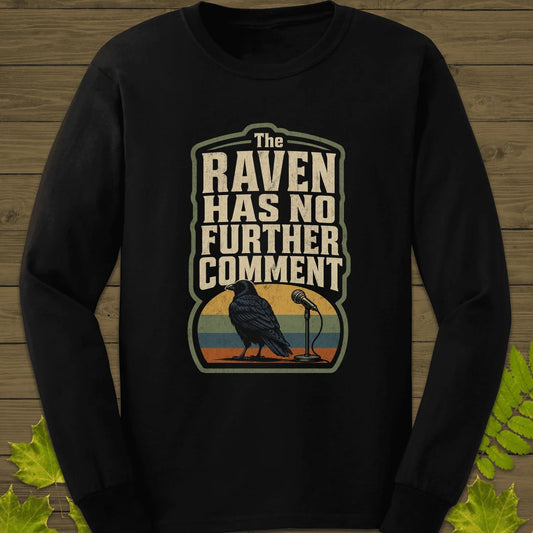 No Further Comment Long Sleeve in Black