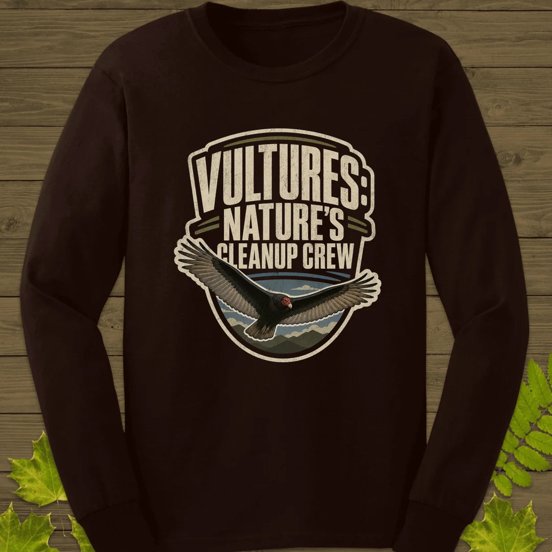Nature's Cleanup Crew Long Sleeve in Dark Chocolate