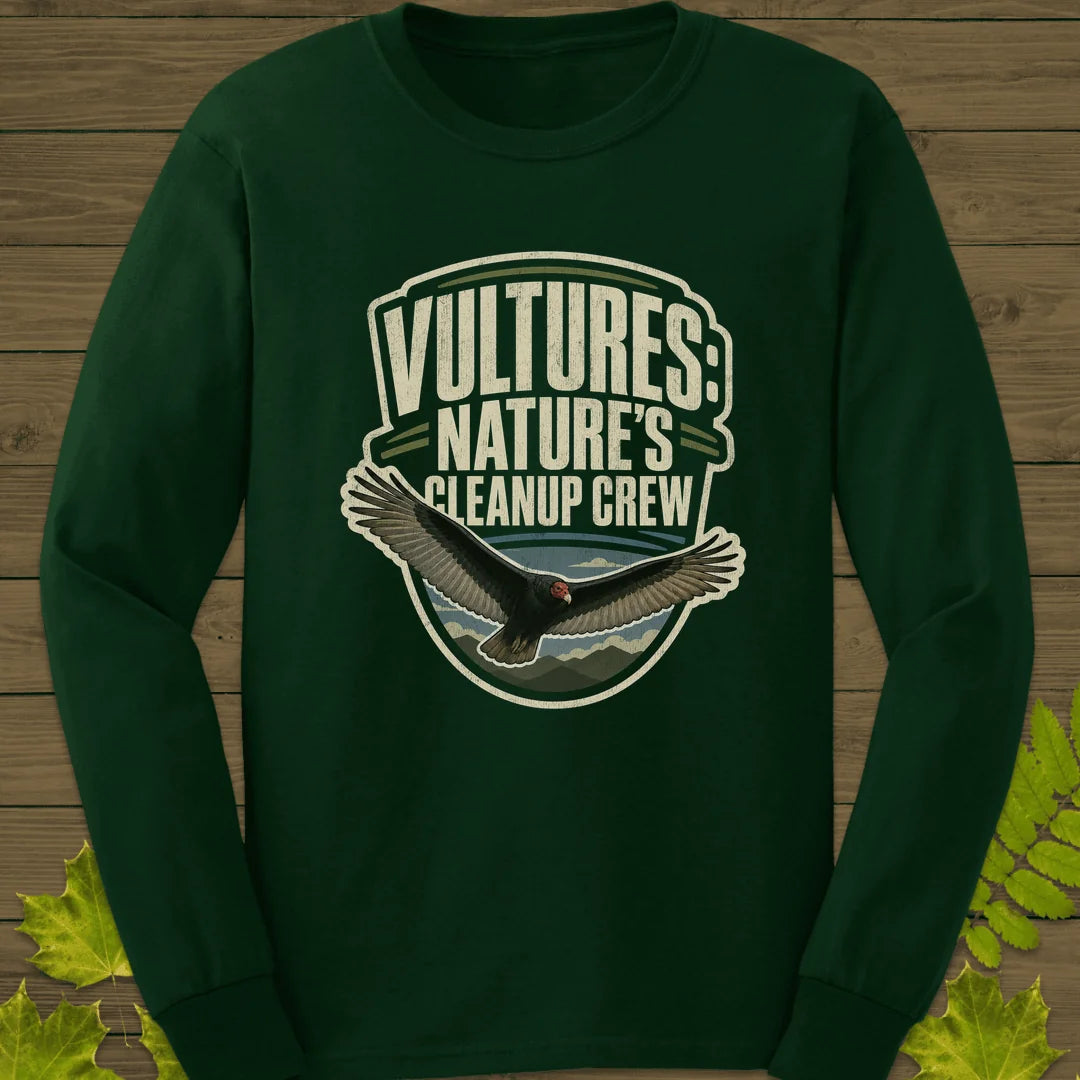 Nature's Cleanup Crew Long Sleeve in Forest Green