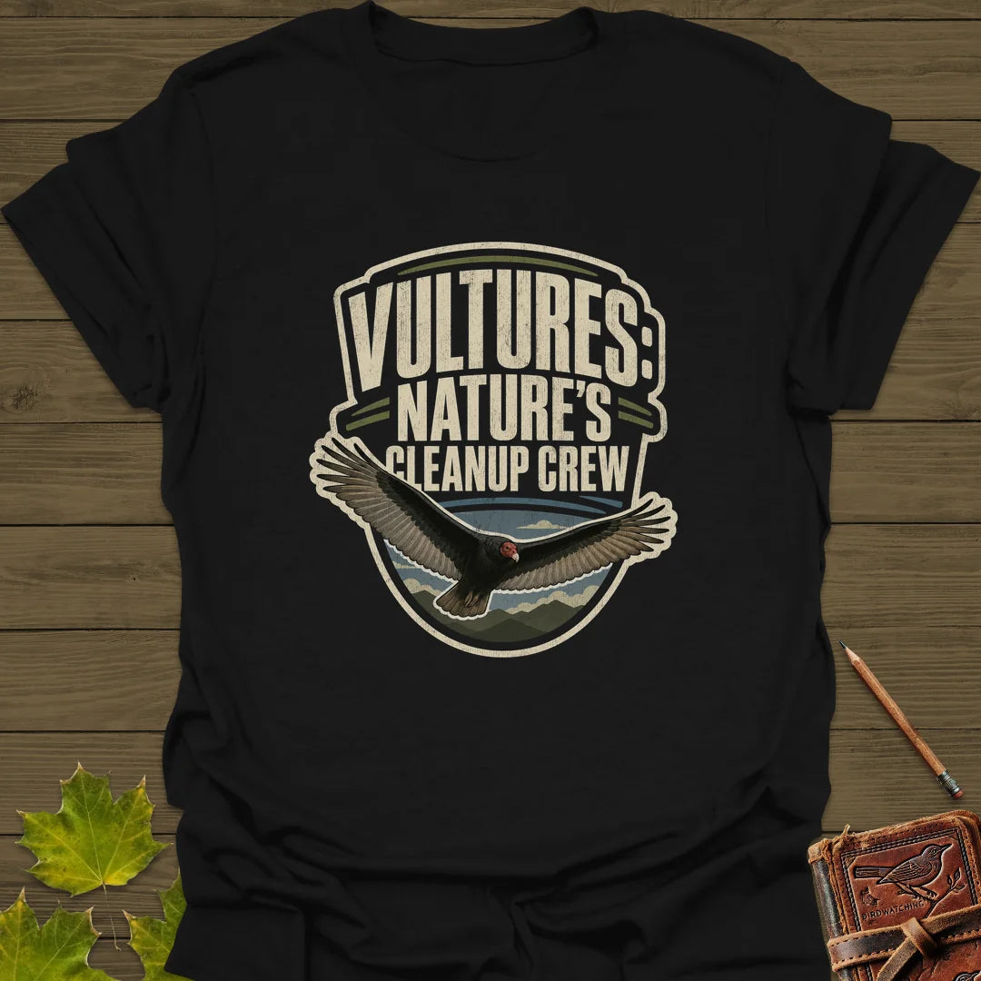 Nature's Cleanup Crew T-Shirt in Black