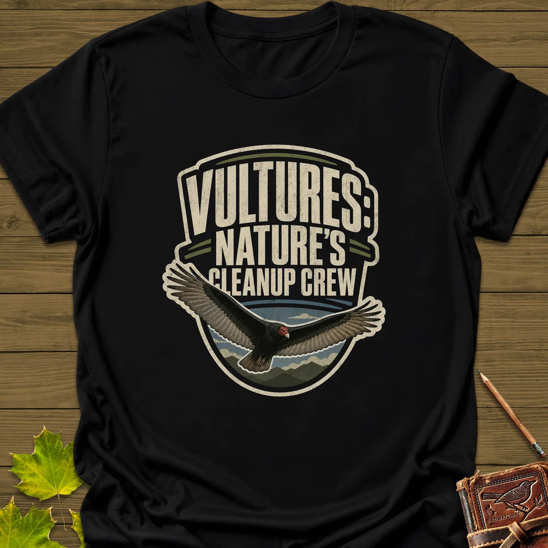Nature's Cleanup Crew T-Shirt in Black