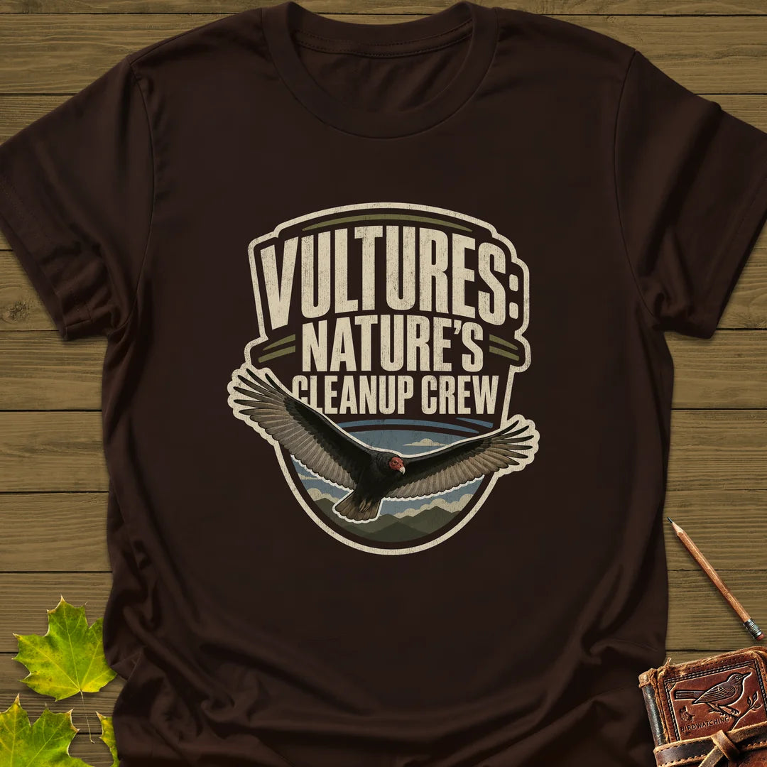 Nature's Cleanup Crew T-Shirt in Dark Chocolate