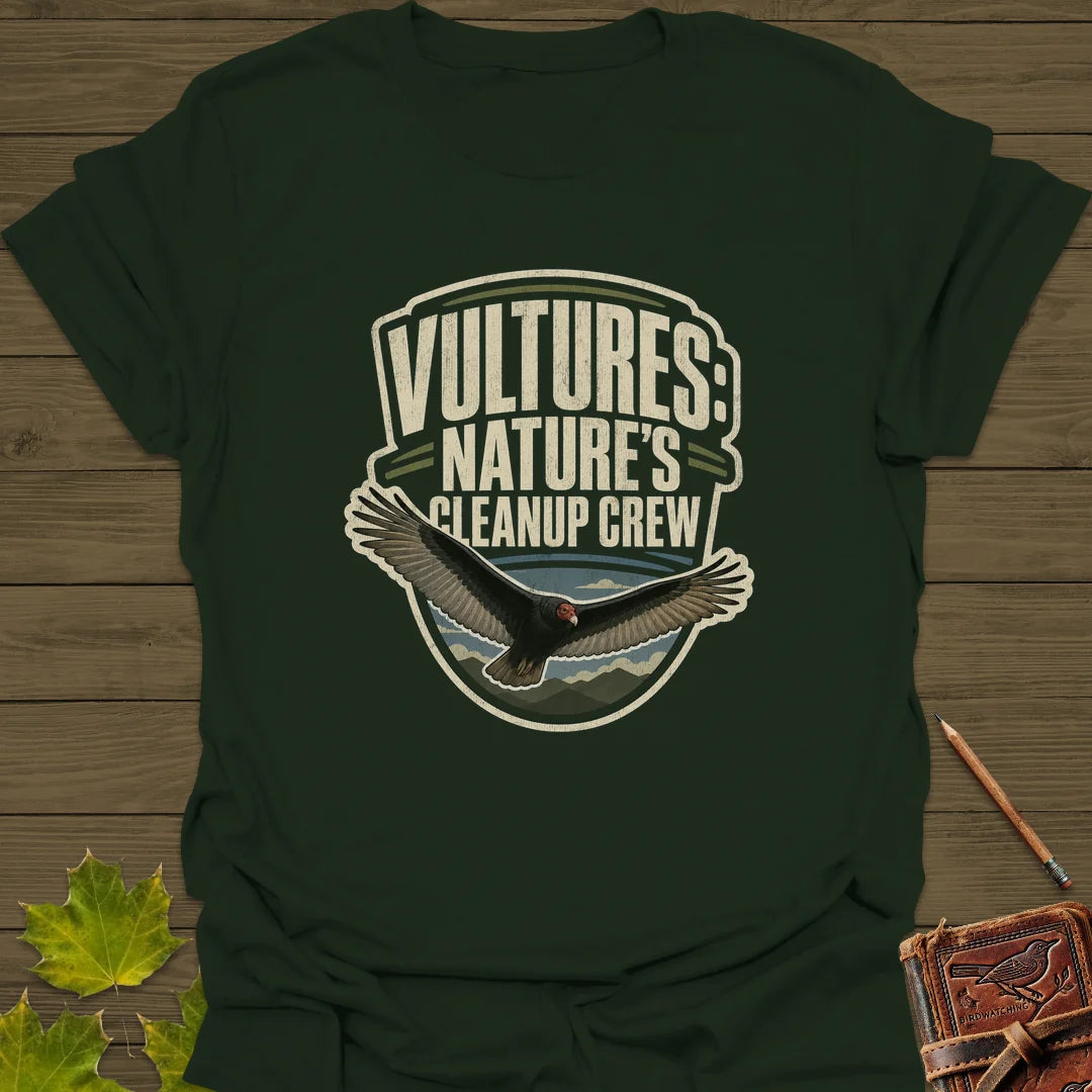 Nature's Cleanup Crew T-Shirt in Forest Green