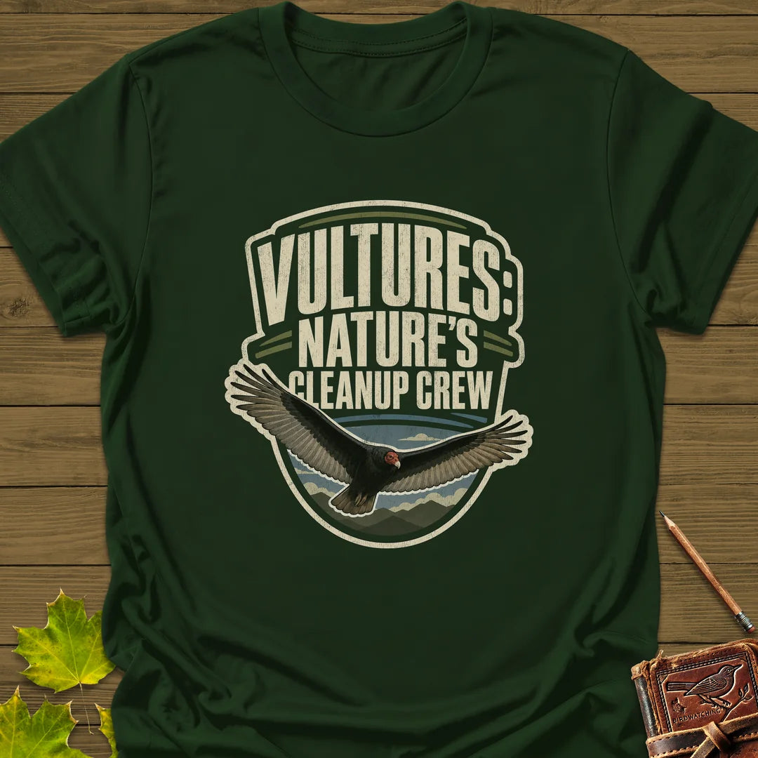 Nature's Cleanup Crew T-Shirt in Forest Green