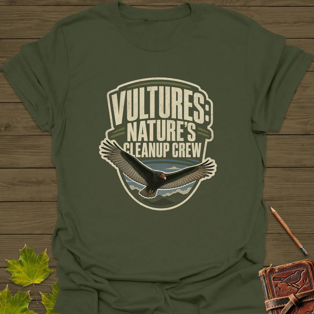 Nature's Cleanup Crew T-Shirt in Military Green