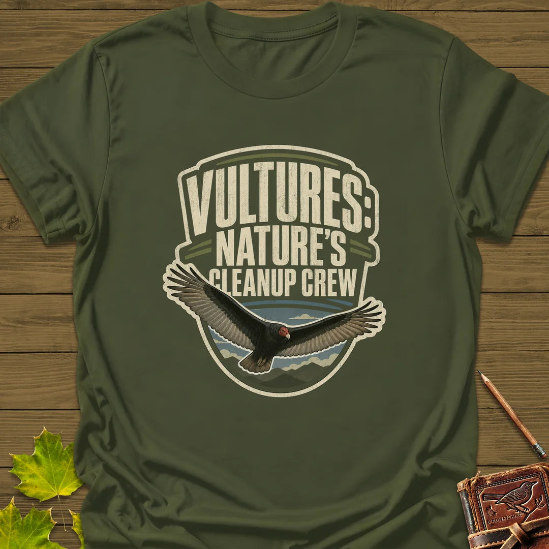 Nature's Cleanup Crew T-Shirt in Military Green