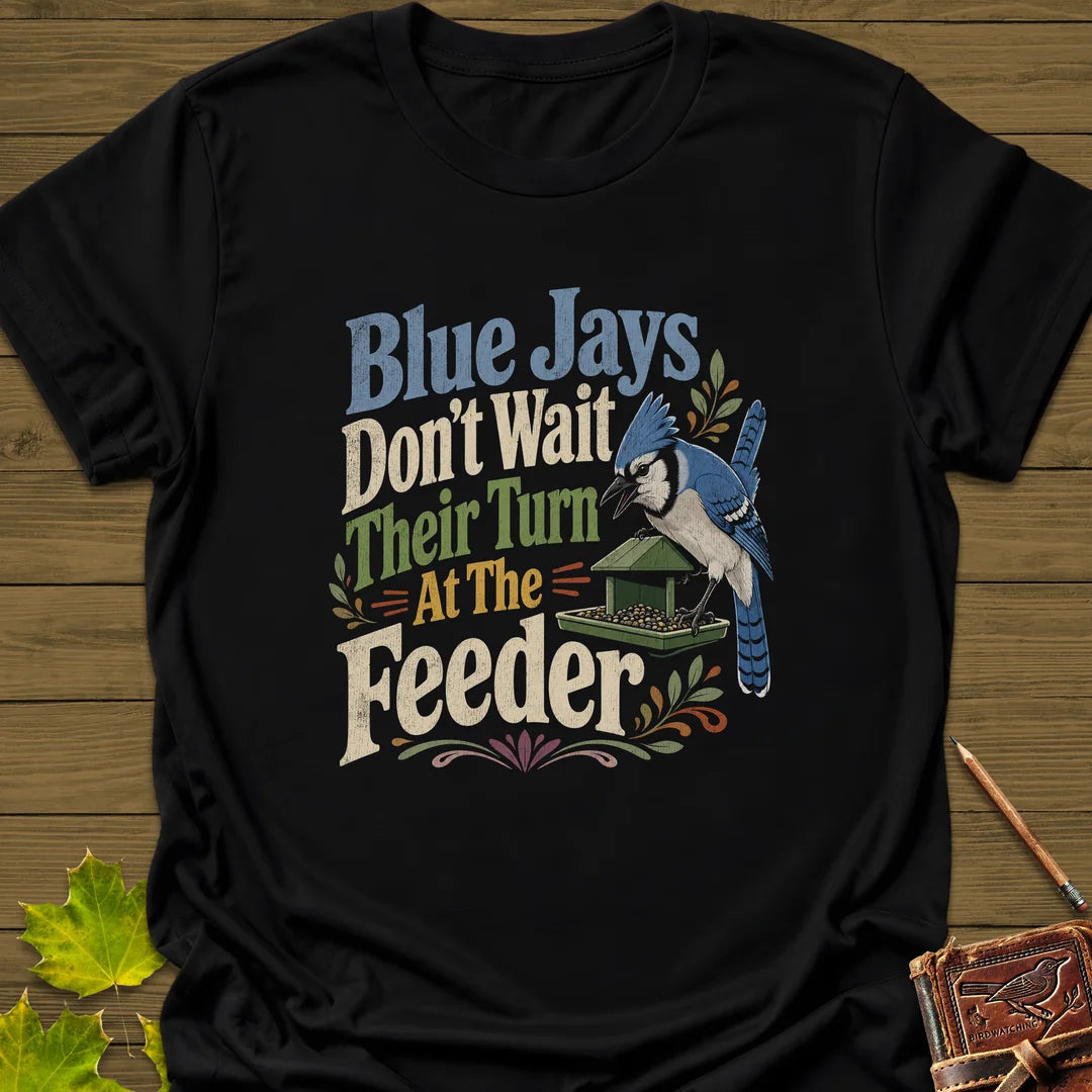 Blue Jays Don't Wait T-Shirt in Black
