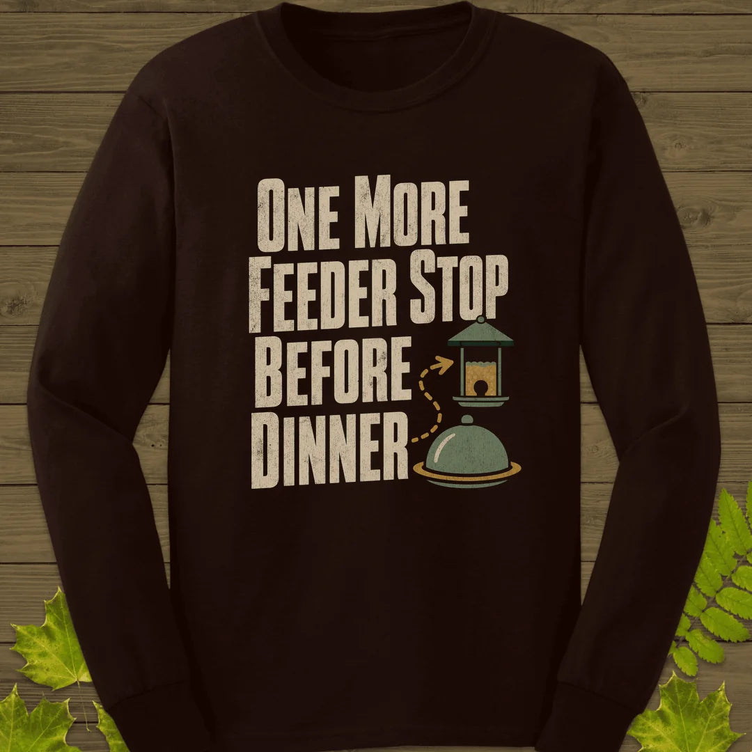 Feeder Before Dinner Long Sleeve in Dark Chocolate