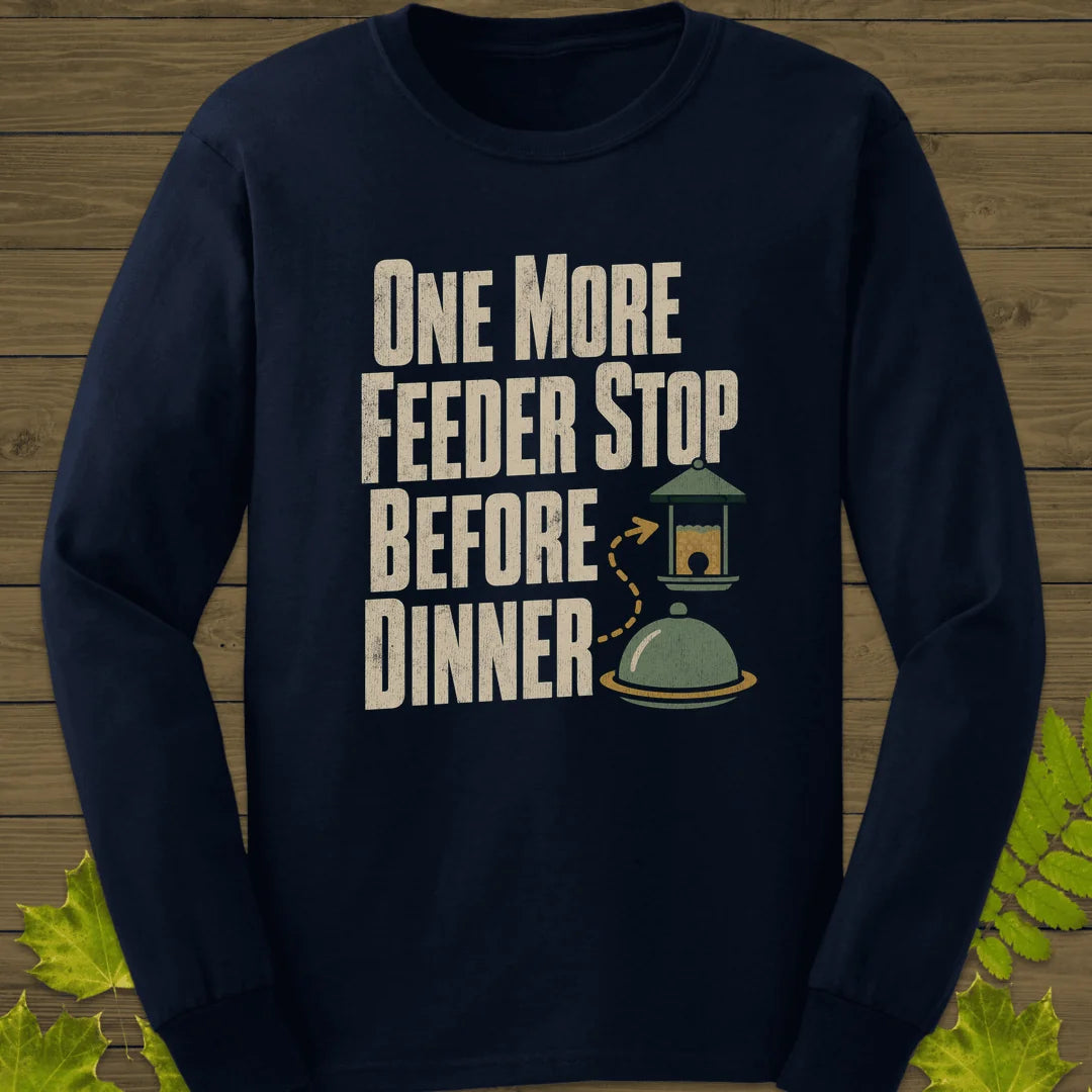 Feeder Before Dinner Long Sleeve in Navy