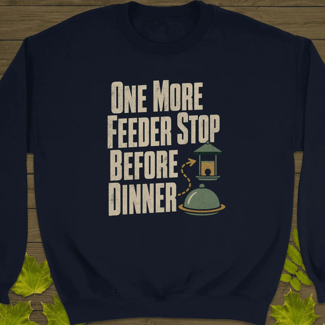 Feeder Before Dinner Sweatshirt in Navy