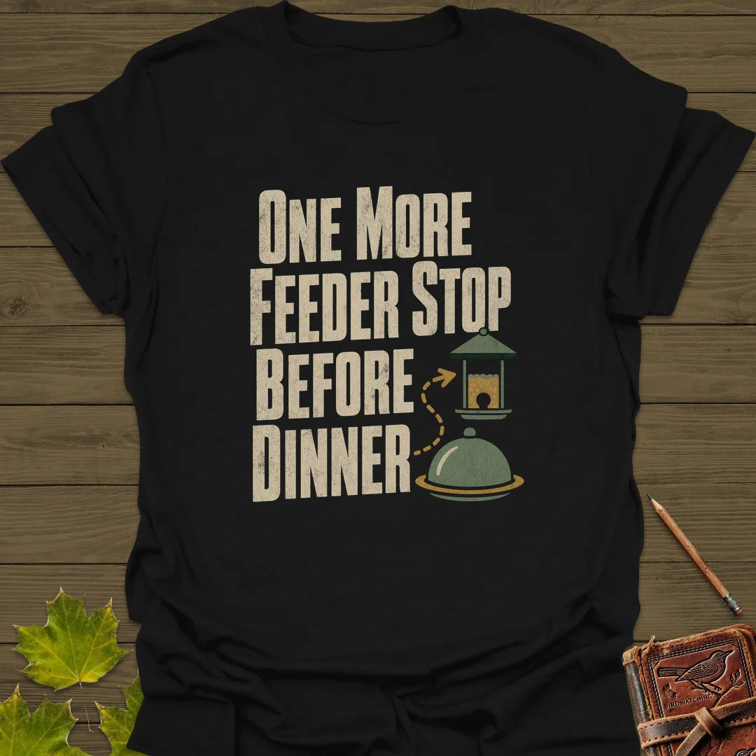 Feeder Before Dinner T-Shirt in Black