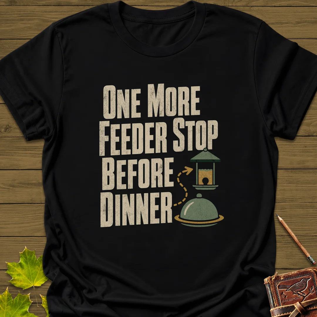 Feeder Before Dinner T-Shirt in Black
