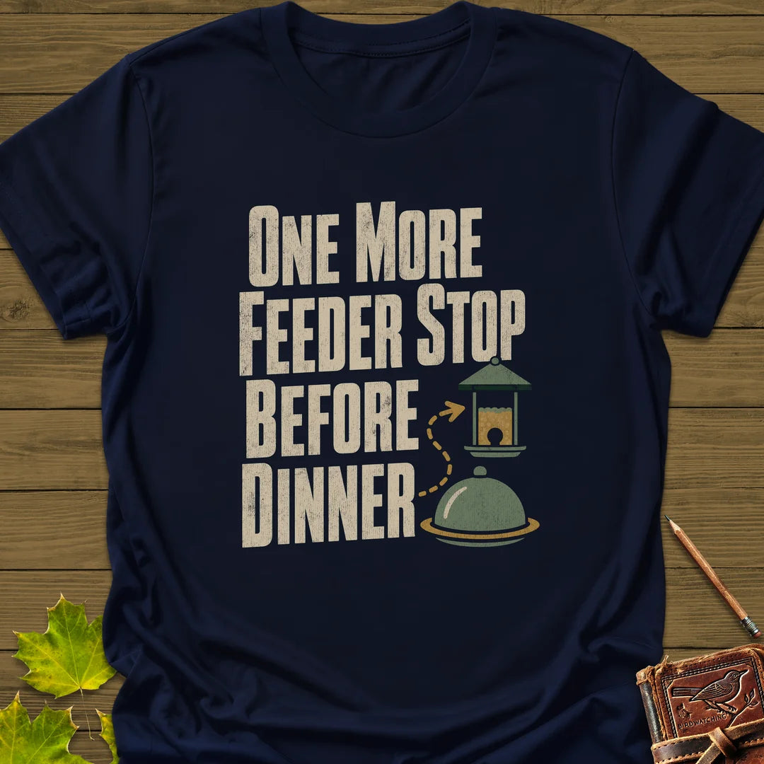 Feeder Before Dinner T-Shirt in Navy