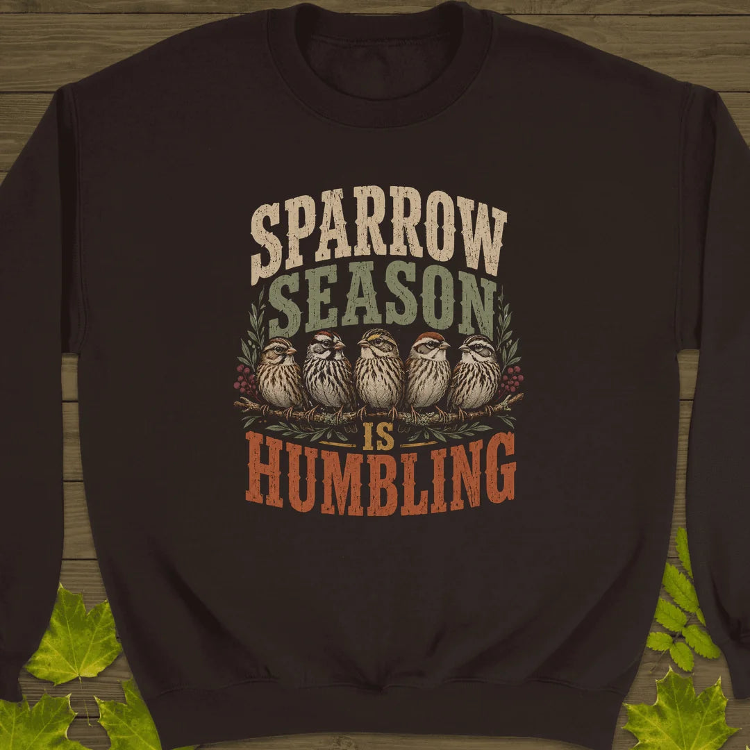 Sparrow Season Humbling Sweatshirt in Dark Chocolate