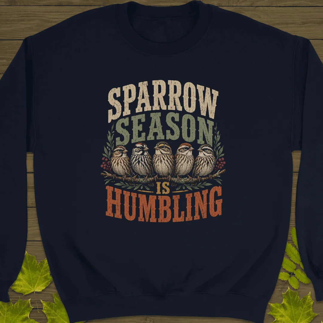 Sparrow Season Humbling Sweatshirt in Navy