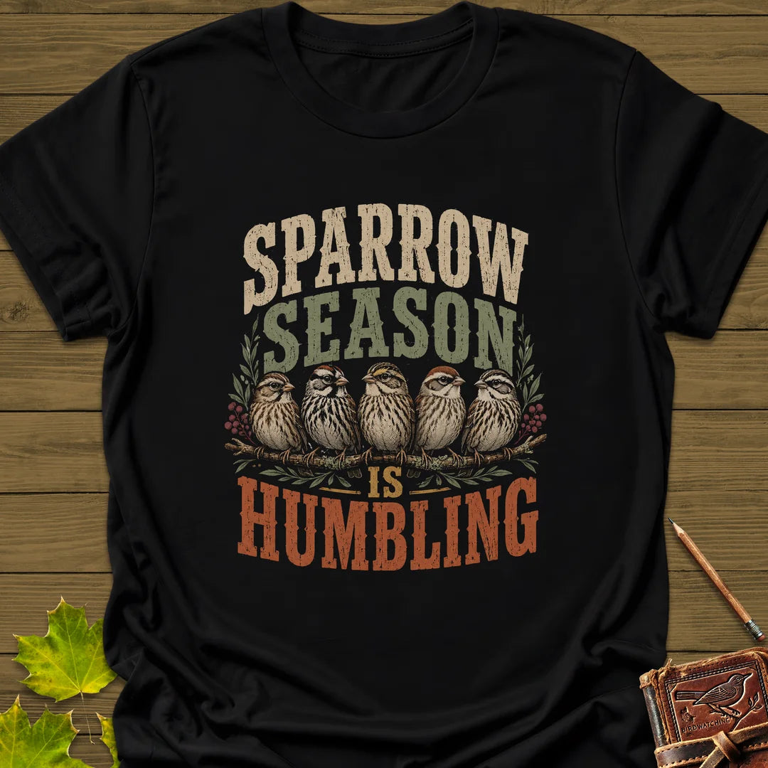 Sparrow Season Humbling T-Shirt in Black