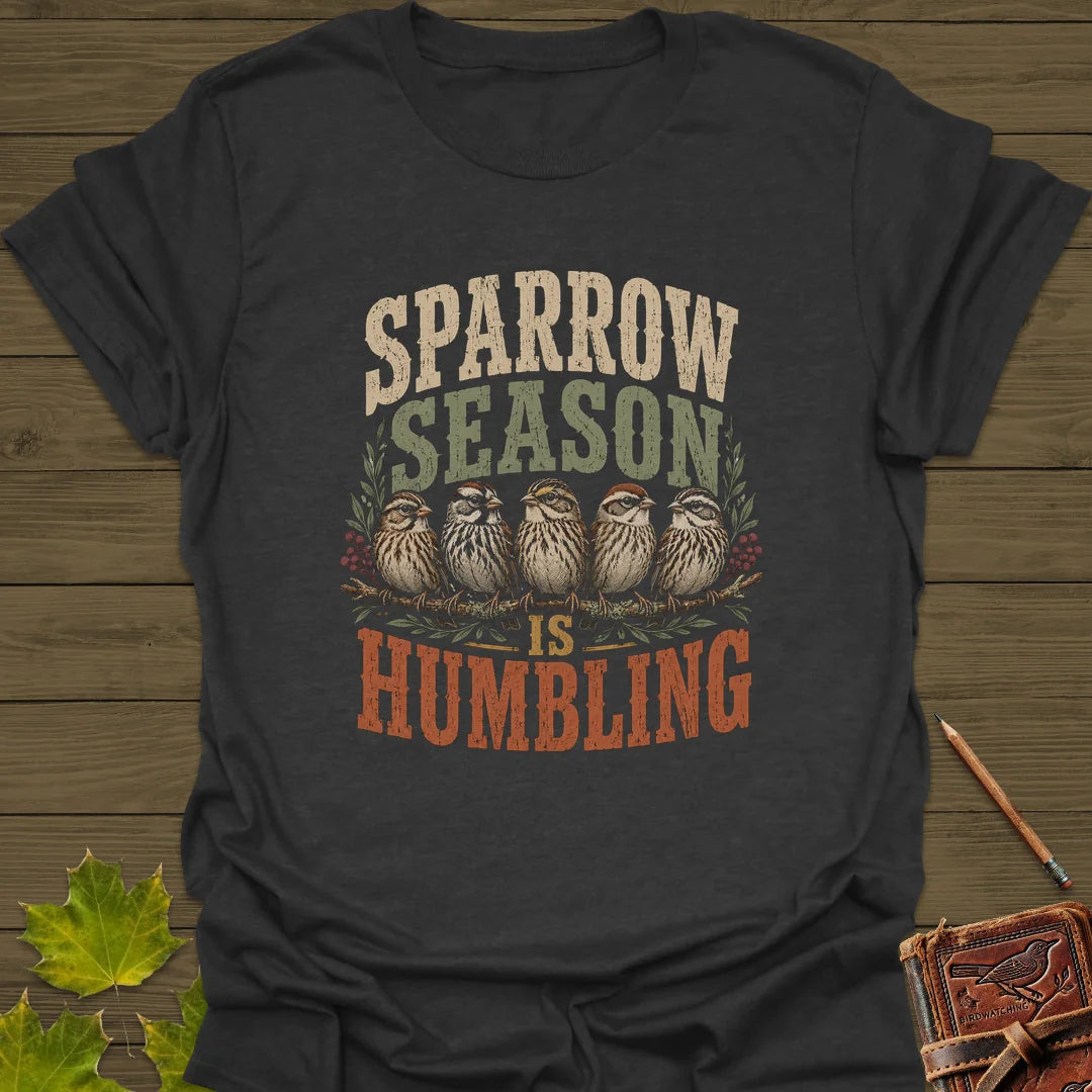 Sparrow Season Humbling T-Shirt in Dark Heather
