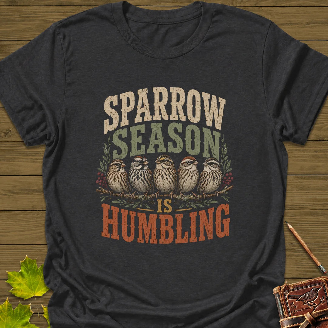 Sparrow Season Humbling T-Shirt in Dark Heather
