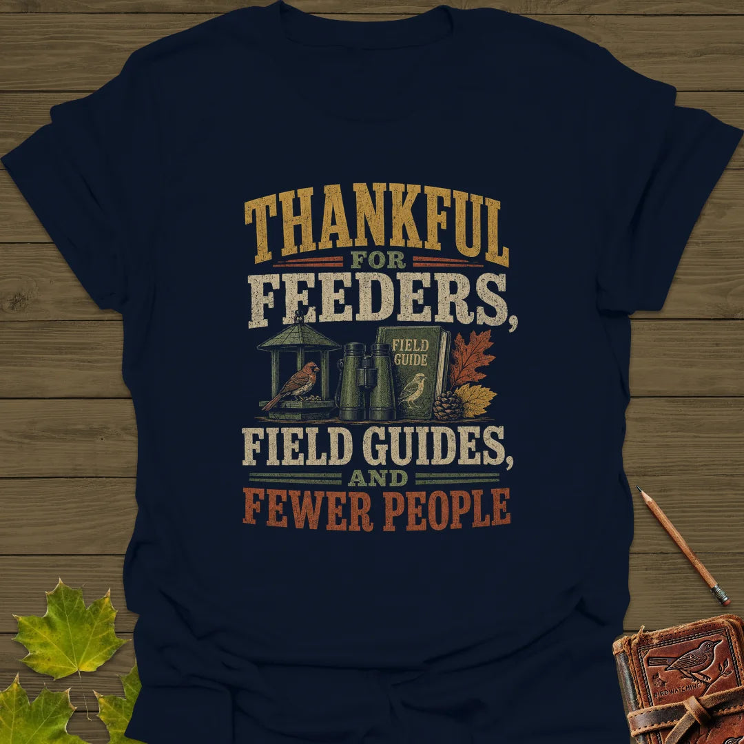 Thankful For Feeders T-Shirt in Navy