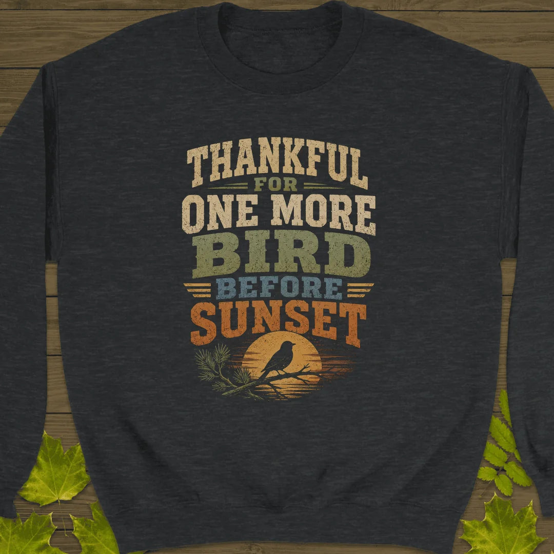 One More Bird Sweatshirt in Dark Heather