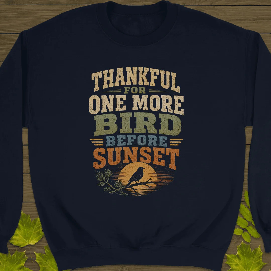 One More Bird Sweatshirt in Navy