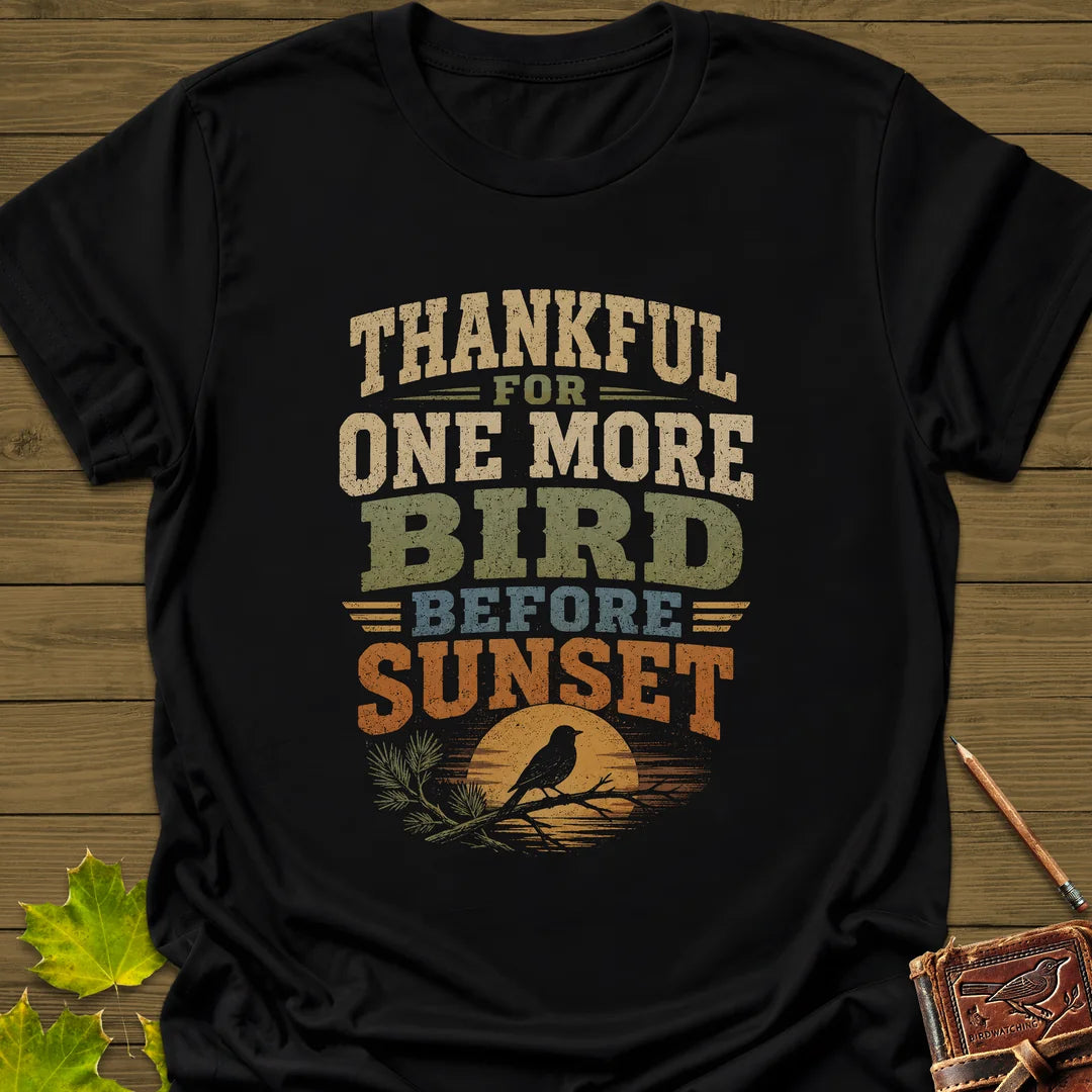 One More Before Sunset T-Shirt in Black