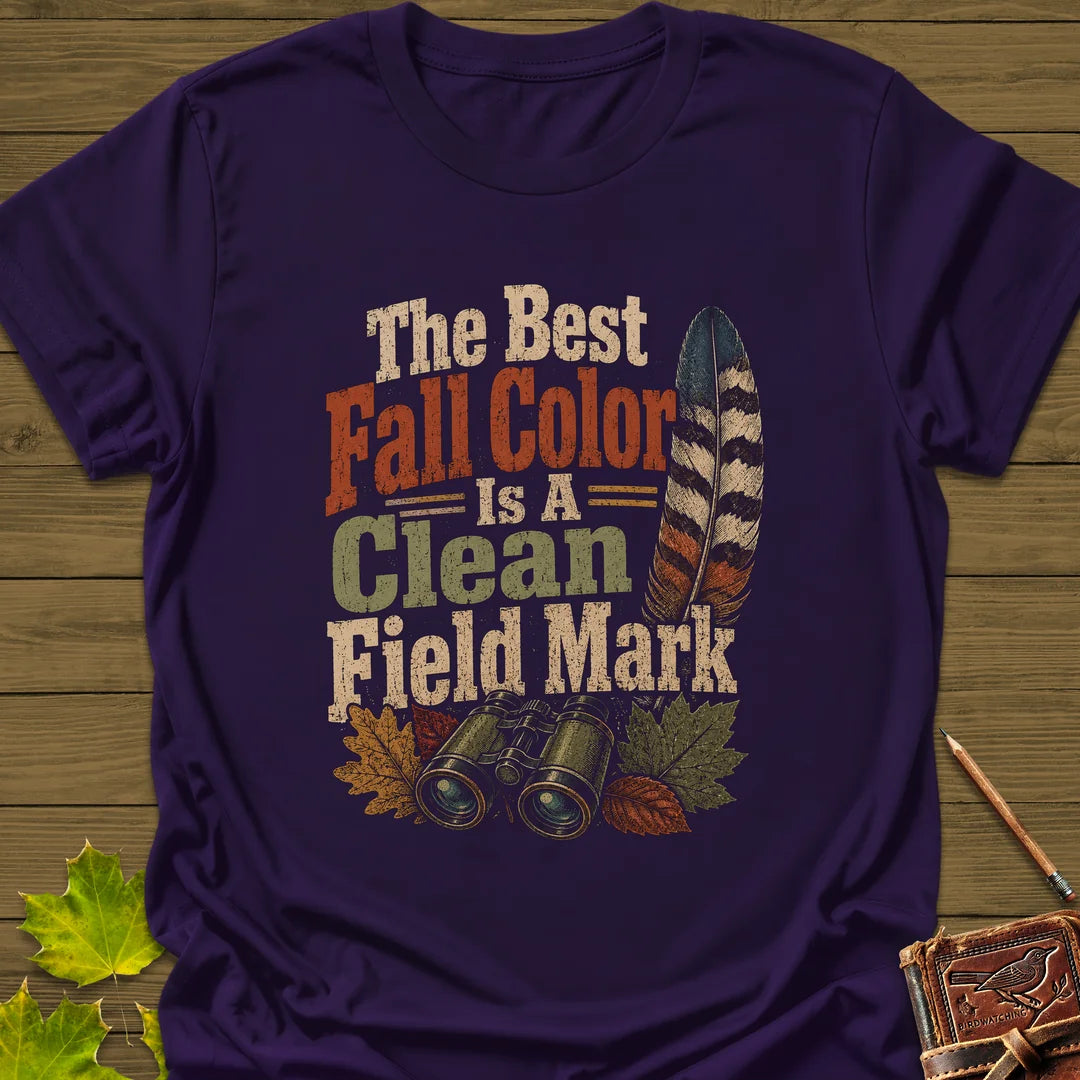 Best Fall Color T-Shirt in Purple