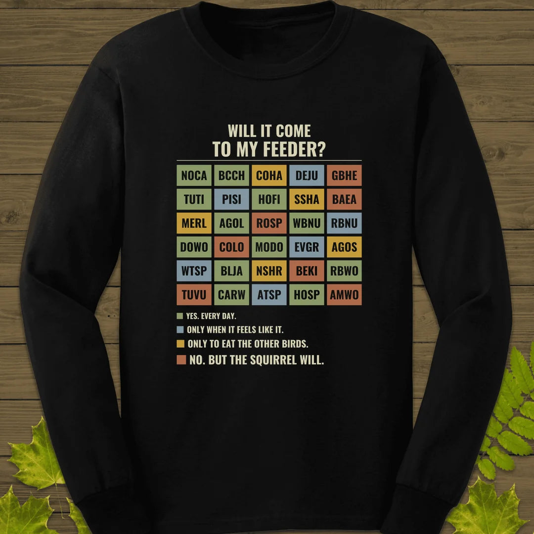 Feeder Forecast Long Sleeve in Black