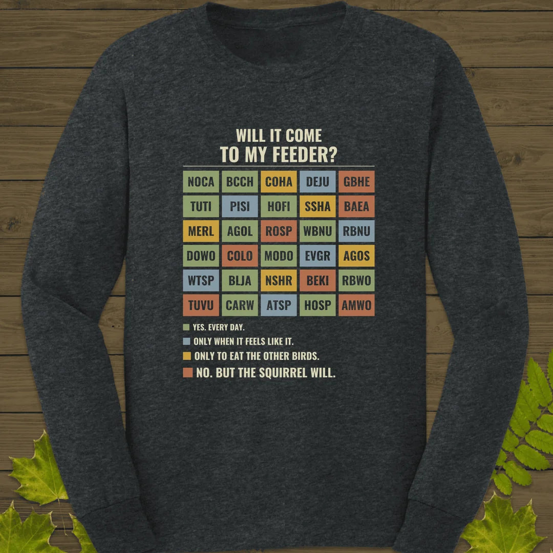 Feeder Forecast Long Sleeve in Dark Heather