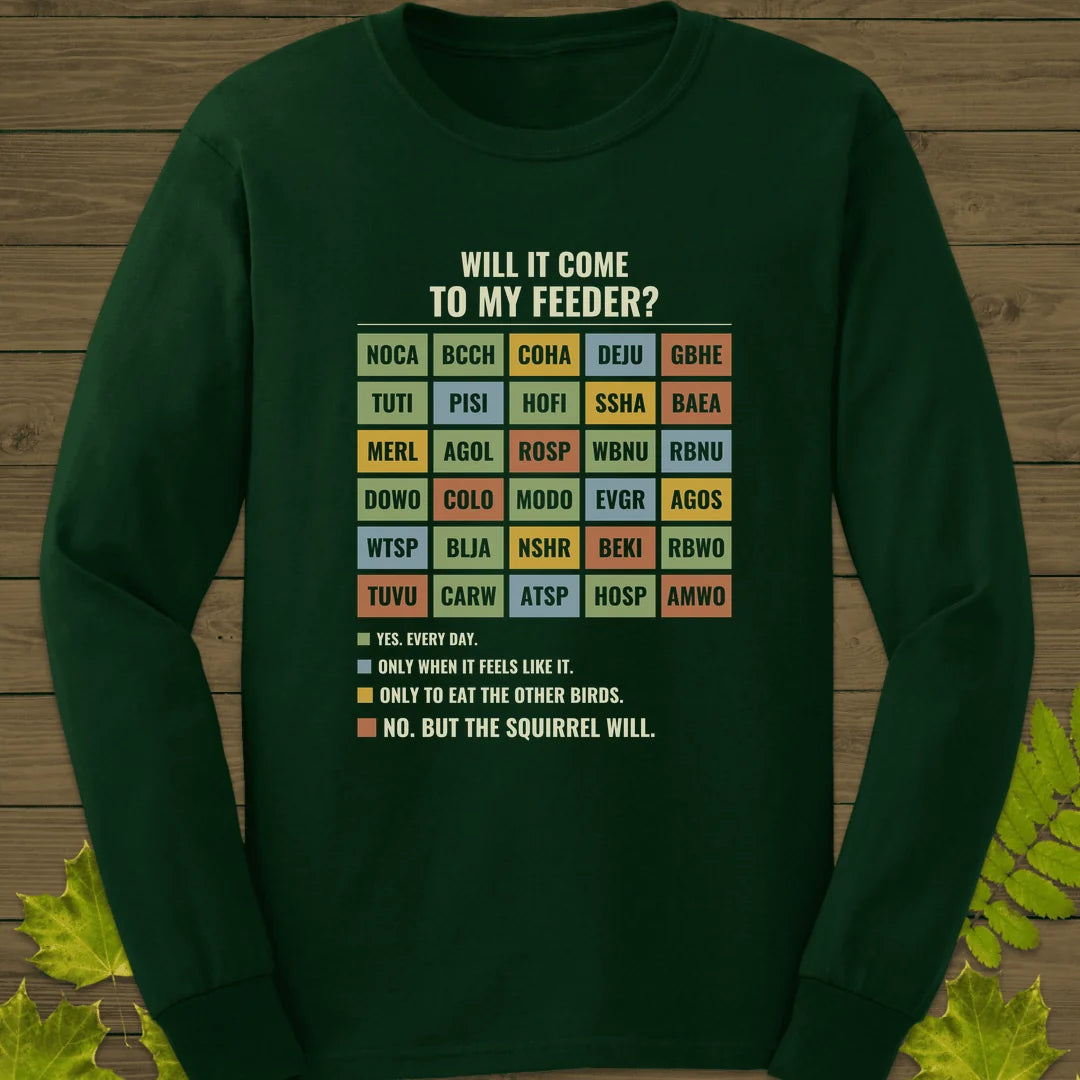 Feeder Forecast Long Sleeve in Forest Green