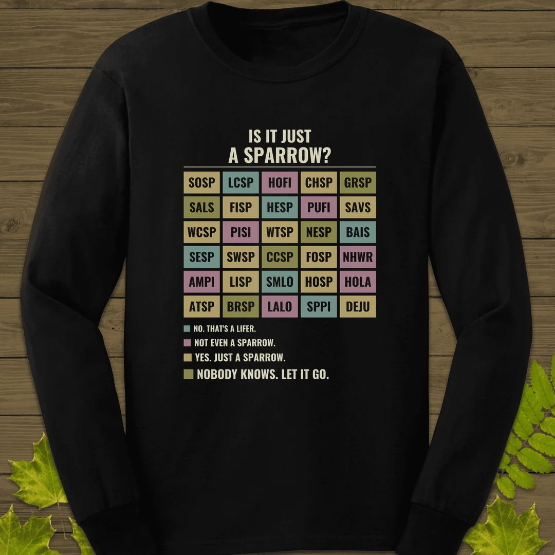 Just A Sparrow Long Sleeve in Black