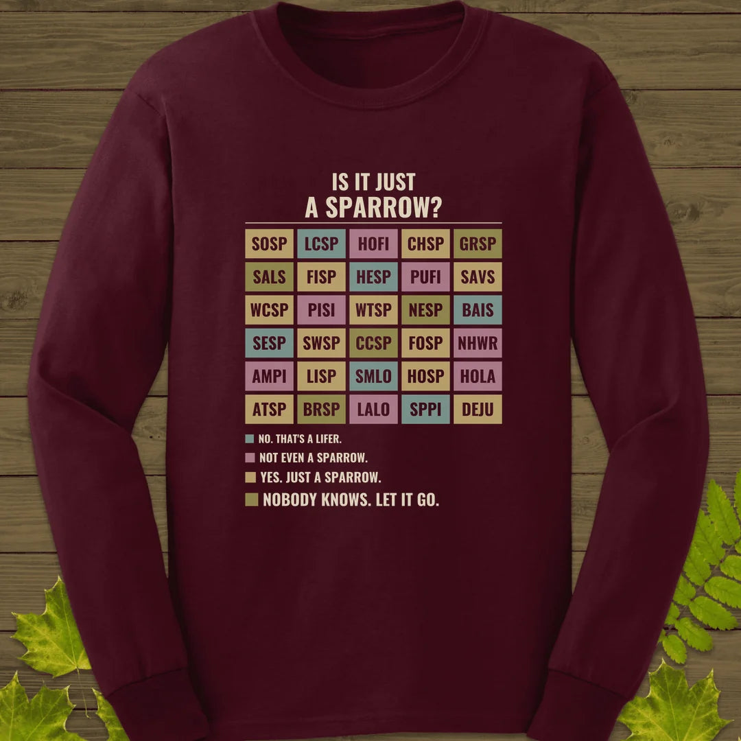 Just A Sparrow Long Sleeve in Maroon