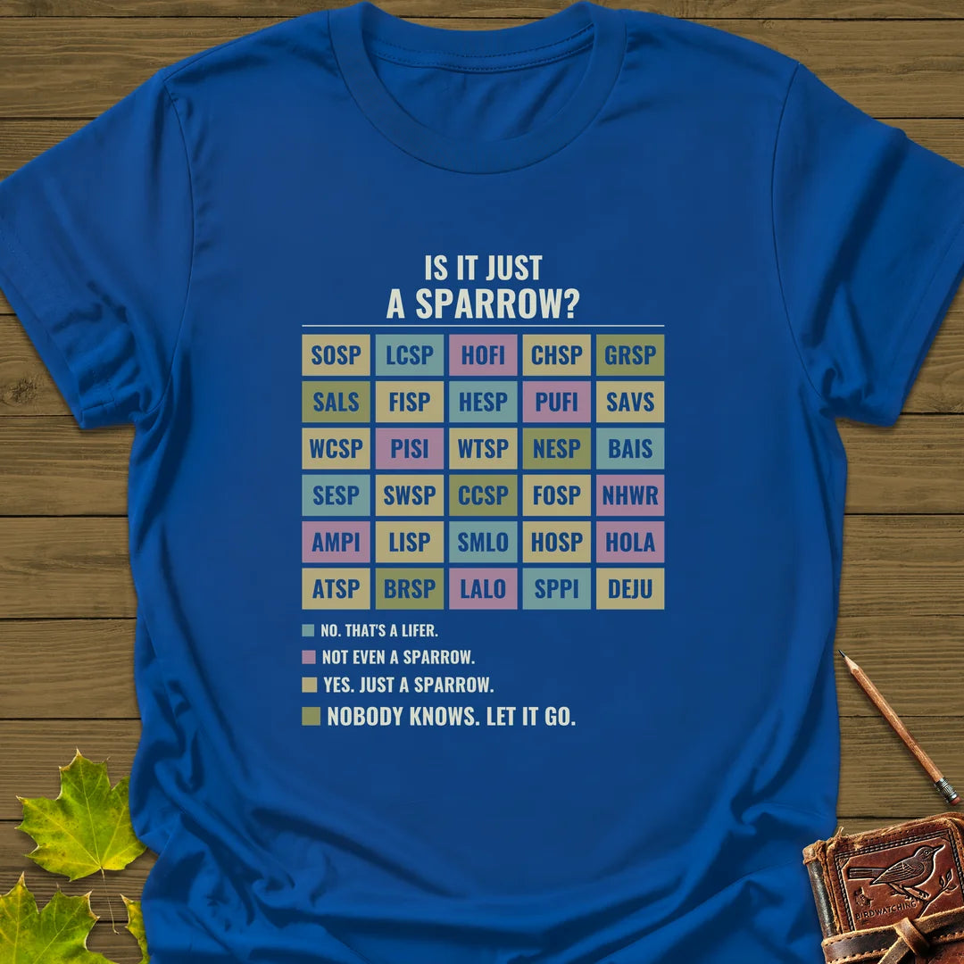 Just A Sparrow T-Shirt in Royal