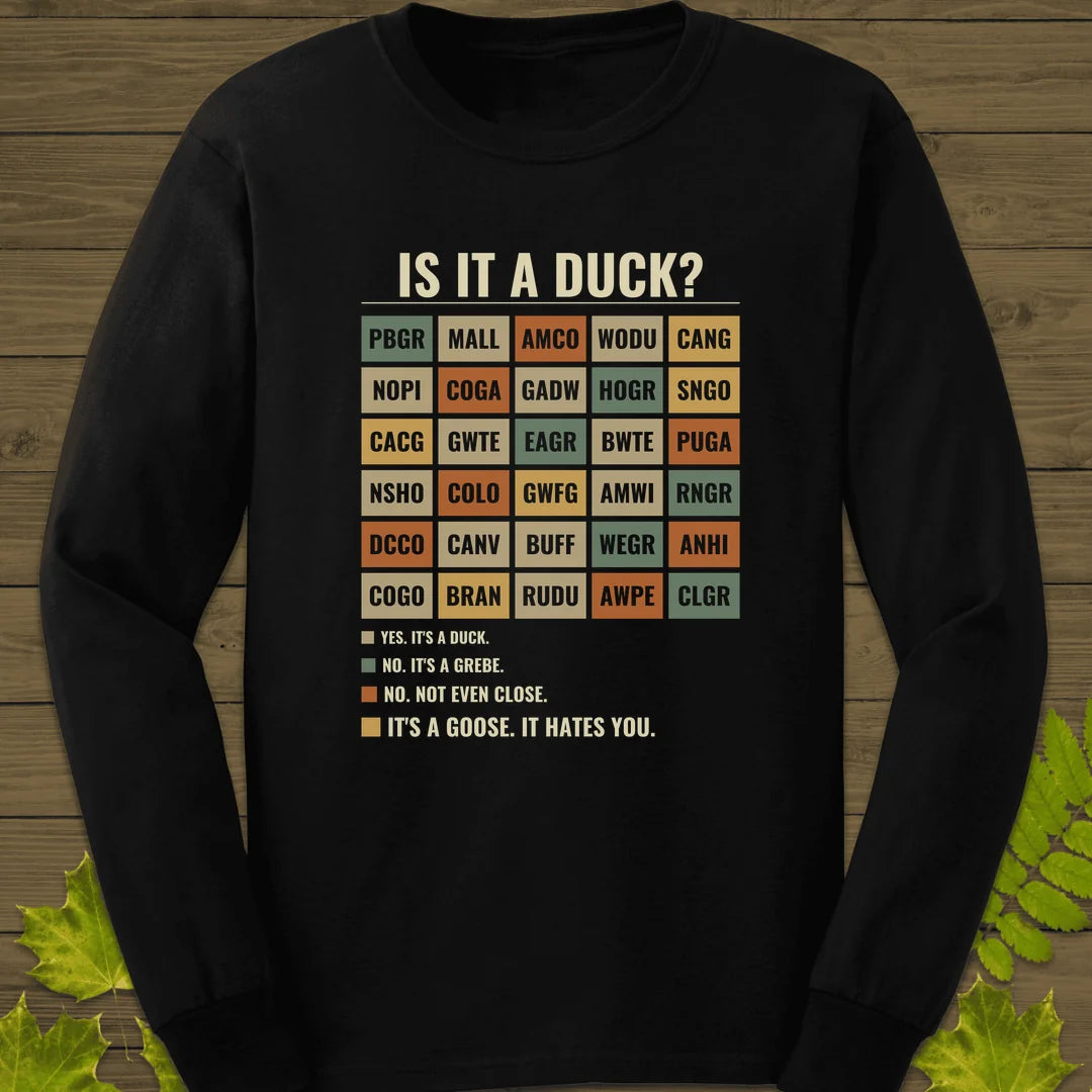 Is It A Duck Long Sleeve in Black
