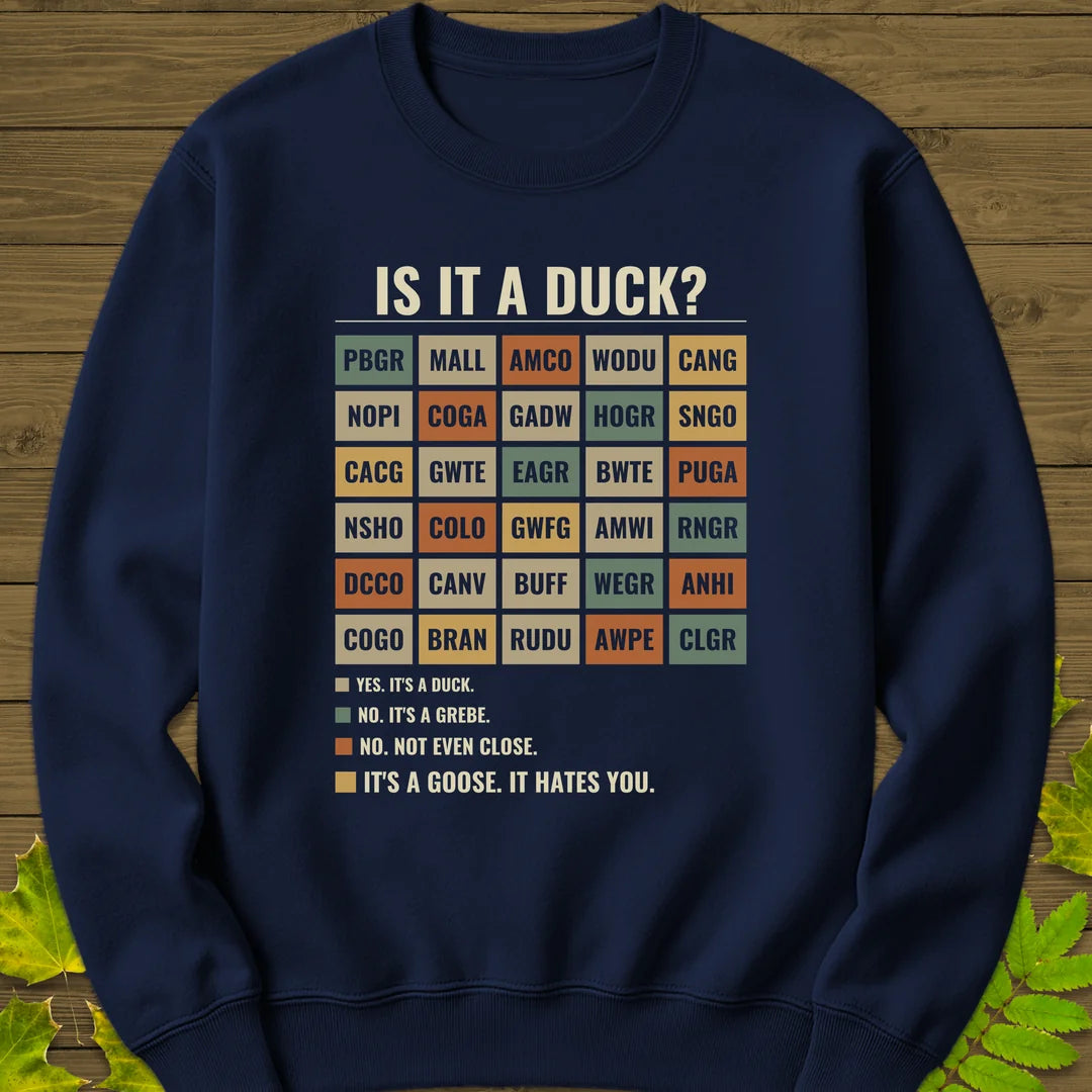 Is It A Duck Sweatshirt in Navy