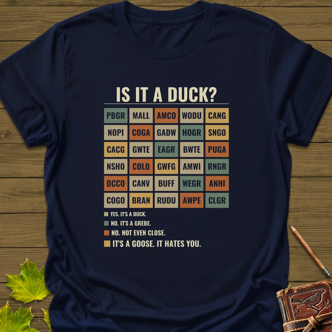 Is It A Duck T-Shirt in Navy
