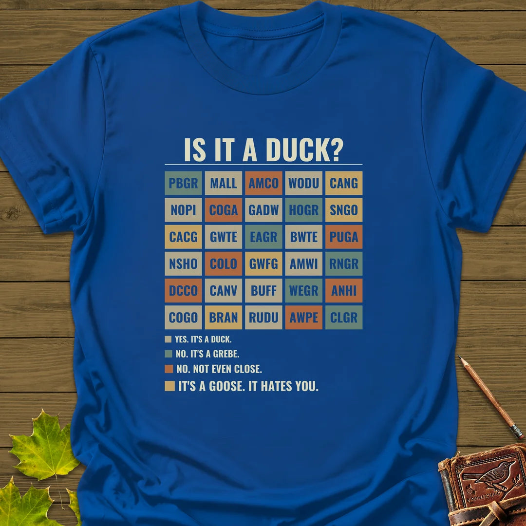 Is It A Duck T-Shirt in Royal