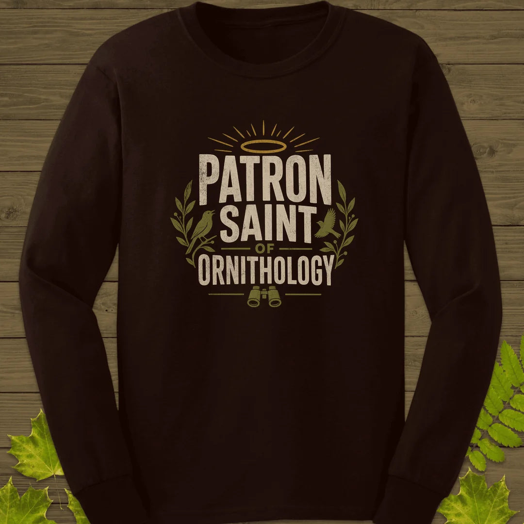 Patron Saint Ornithology Long Sleeve in Dark Chocolate
