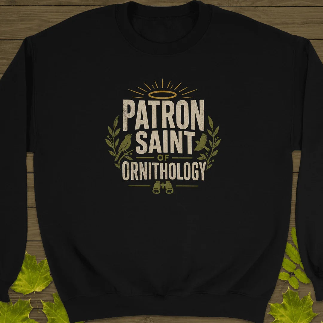 Patron Saint Ornithology Sweatshirt in Black